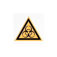 Знак «Осторожно. Биологическая опасность (инфекционные вещества)»