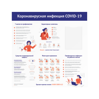 Стенд «Коронавирусная инфекция COVID-19»